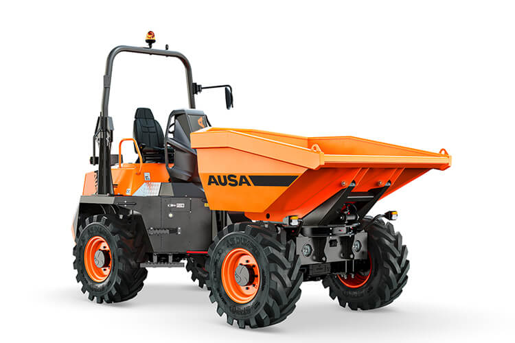 Capacidad de carga de 6.000 Kgs</br> Articulado</br> Descarga giratoria