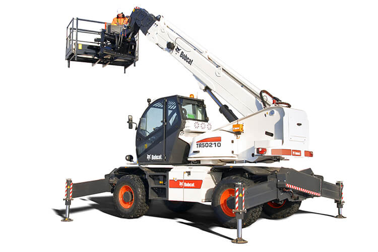 Capacidad nominal: 4.999 kgs</br> Altura de elevación: 20,5 metros</br> Potencia nominal (ISO 14396): 100 kW